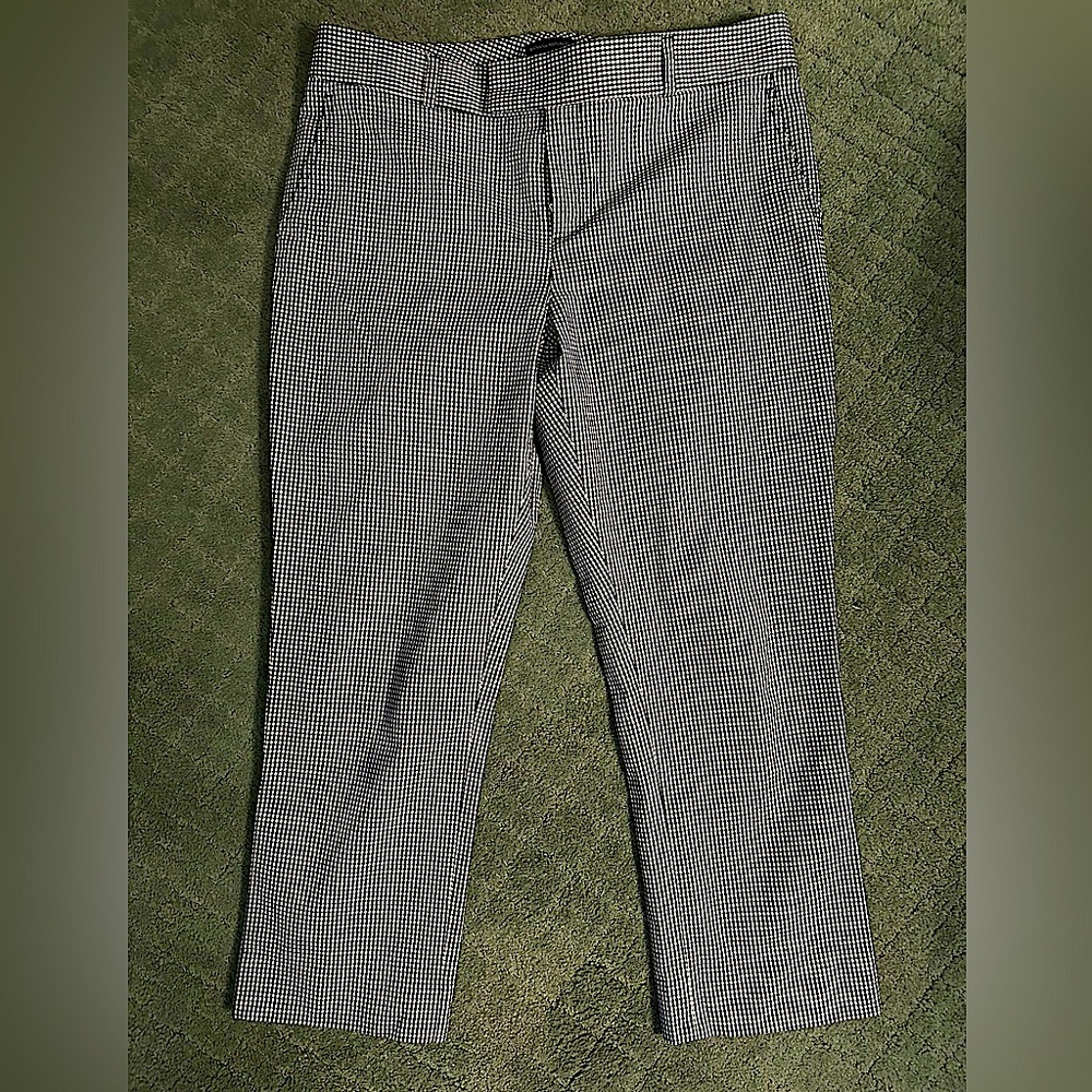 Pants that don’t look like the picture. They are black and white houndstooth
